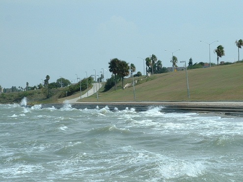 park by water and walkway