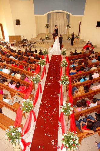 church wedding people