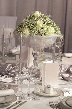 wedding reception table