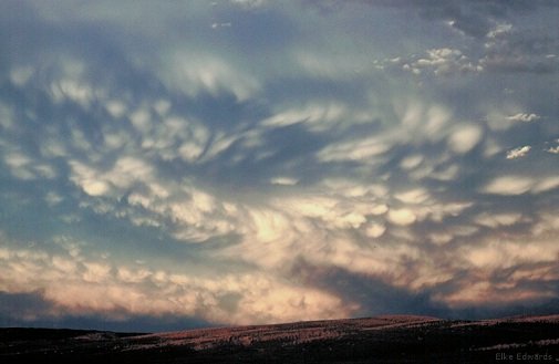 pink, blue and white sky