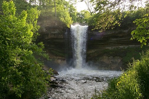 Minnehaha waterfall i