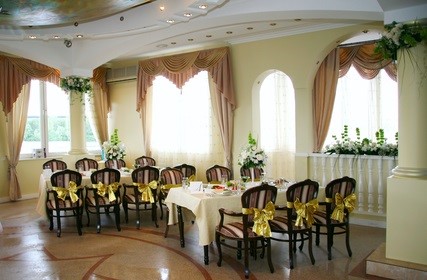 reception chairs and tables