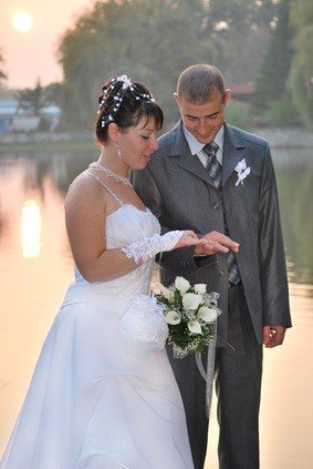 bride and groom