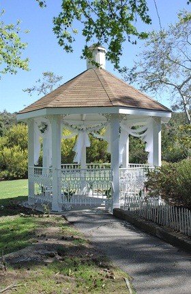 white gazebo