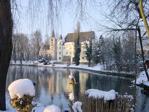 church in the winter